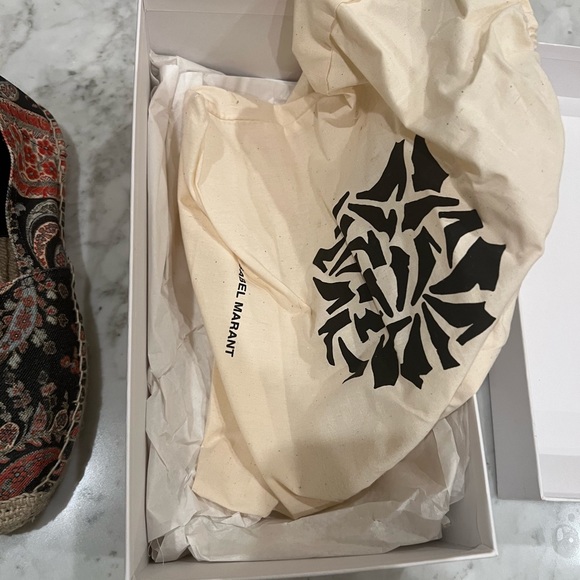 Isabel Marant Etoile Paisley Print Espadrilles - Picture 4 of 6